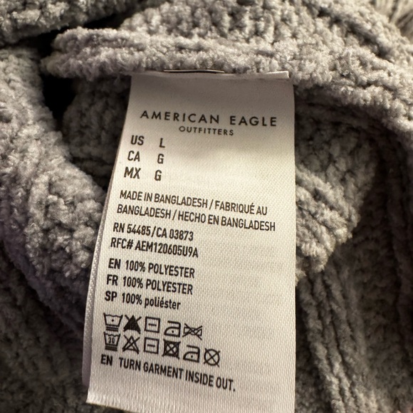 American Eagle Outfitters Gray Mockneck Sweater - Picture 5 of 5